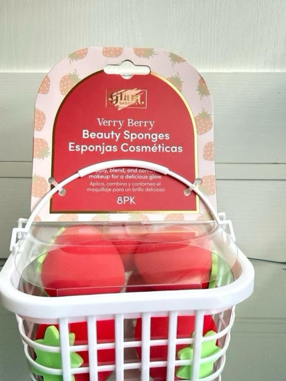 Verry Berry Beauty Sponges - Pink Makeup Sponge 8PK